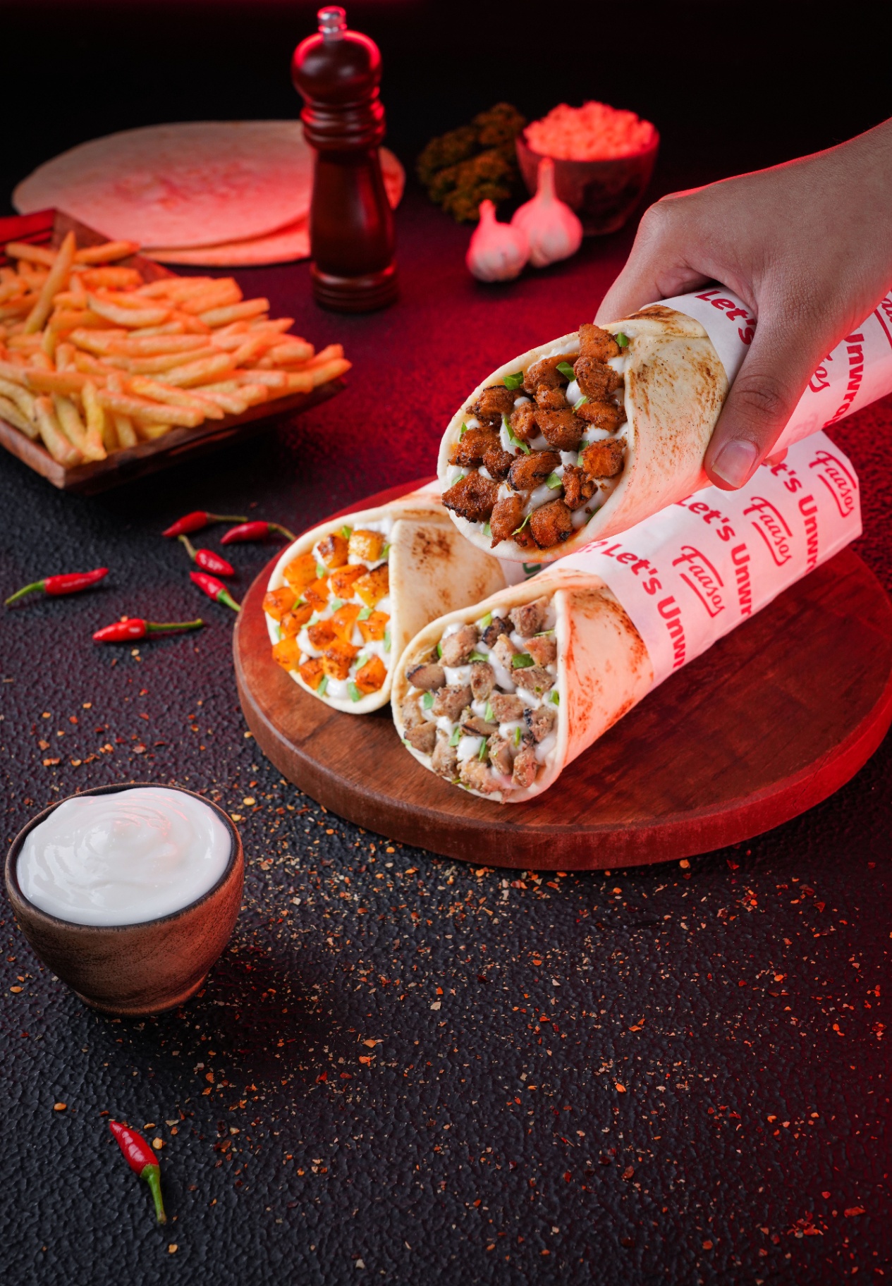 Signature Faasos wrap